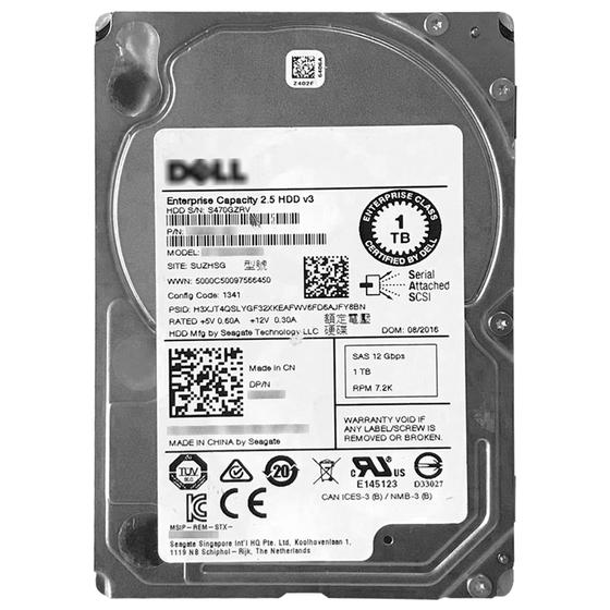 Imagem de Disco Rígido HD SAS 1TB 2.5 7.2K 12GB/s Dell