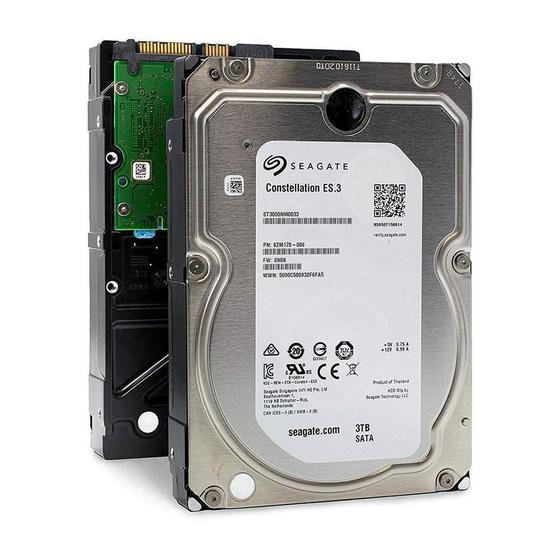 Disco Rígido HD Seagate Constellation 3TB 7200RPM Menor preço em Disco Rígido HD Seagate Constellation 3TB 7200RPM