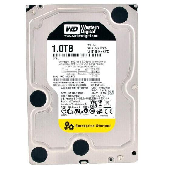 Imagem de Disco Rígido Interno 1Tb 3.5 Wd Black Enterprise Storage