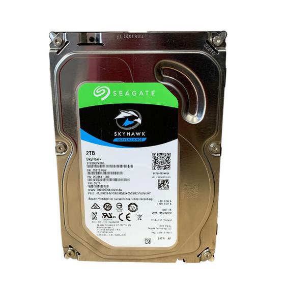 Disco Rígido Interno Hd Seagate Skyhawk 2tb Surveillance St2000vx008 2tb Menor preço em Disco Rígido Interno Hd Seagate Skyhawk 2tb Surveillance St2000vx008 2tb