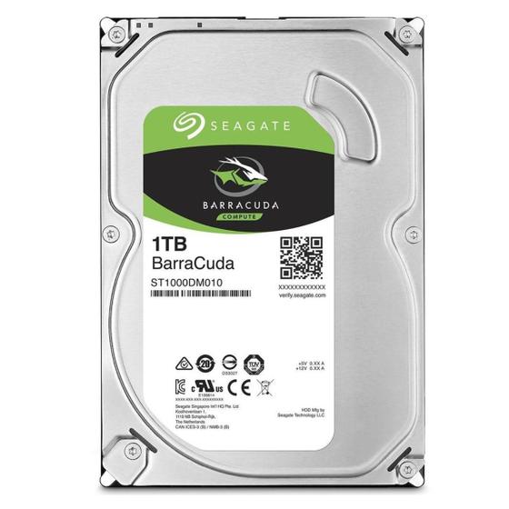 Imagem de Disco Rígido Interno Seagate Barracuda St1000dm010 1tb