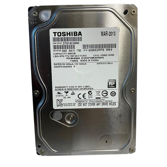 Imagem de Disco Rígido Interno Toshiba Sata 500gb 3,5' P/desktop, Pc