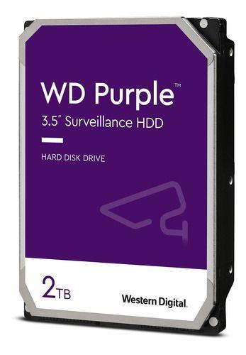 Imagem de Disco Rígido Interno Western Digital Wd Purple Wd20purz 2tb Roxo