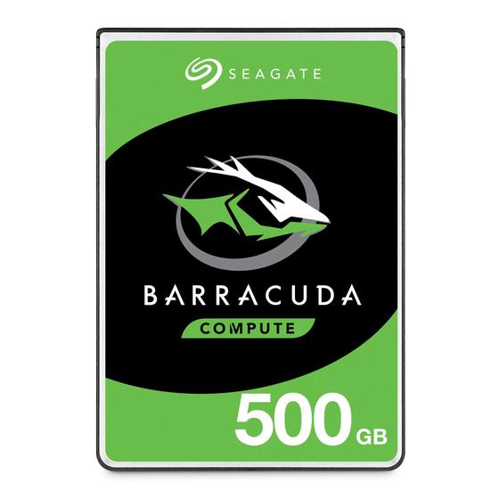 Imagem de Disco rígido Seagate BarraCuda 500GB HDD 2.5" SATA 6Gb/s