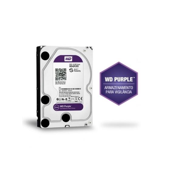Imagem de Disco Rígido WD Purple HD 1TB para CFTV WD10PURZ Intelbras