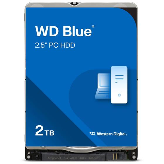 Imagem de Disco rígido Western Digital WD Blue 2 TB 2,5" SATA 6 Gb/s