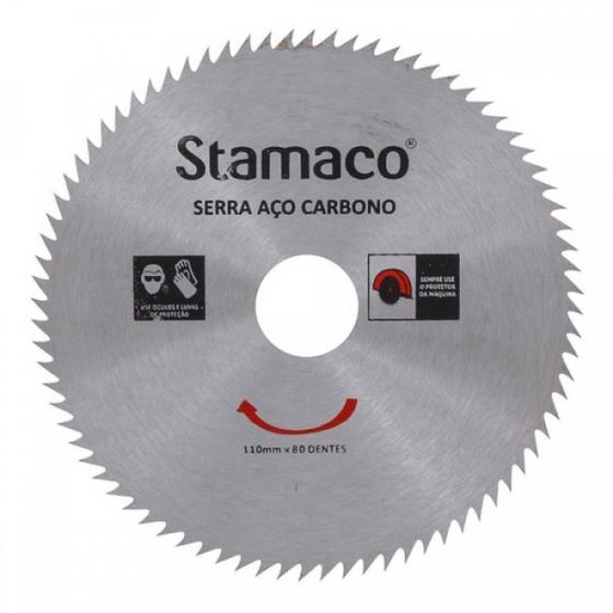 Imagem de Disco serra aço carbono 4 3/8 80 dentes stamaco 2079