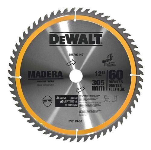 Imagem de Disco Serra Circular Esquad Madeira 60d 12 Pol. Dewalt DWA03140