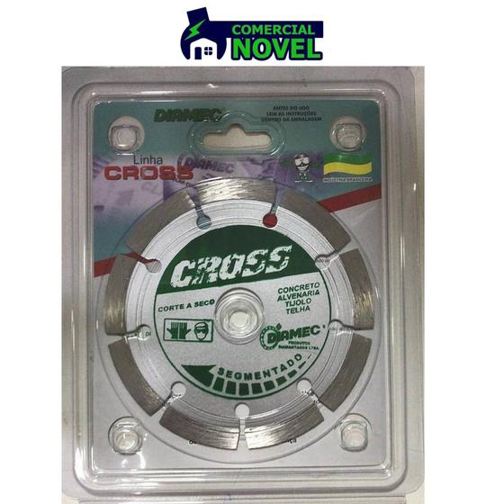 Imagem de Disco Serra Diamantado Linha Cross Segmentado - Diamec