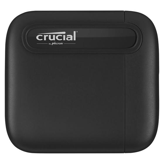 Imagem de Disco Sólido Externo HD SSD 1TB Crucial Portátil X6 CT1000X6SSD9 Preto