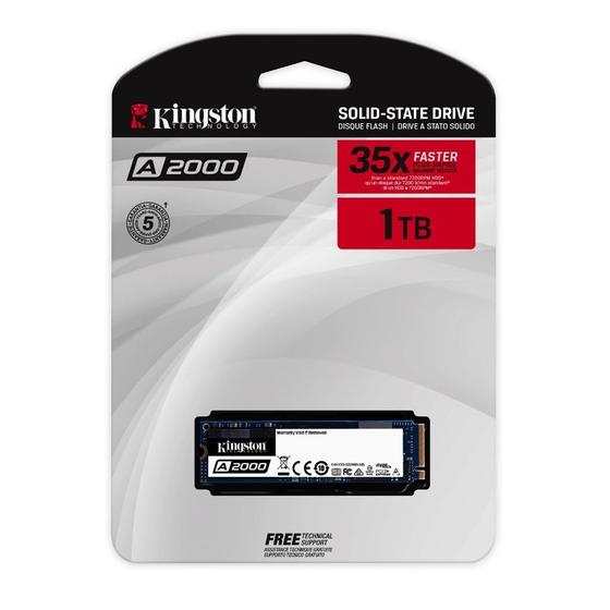 Disco Sólido Interno 1tb M2 Nvme Kingston A2000 Sa2000m8/1tb é boa?