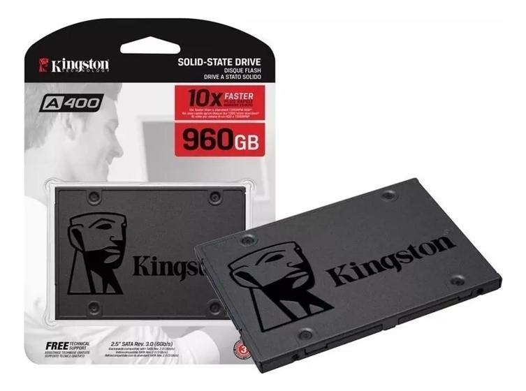 Disco Sólido Interno Kingston SA400S37/960G Ssd 960gb Cor Preto é boa?