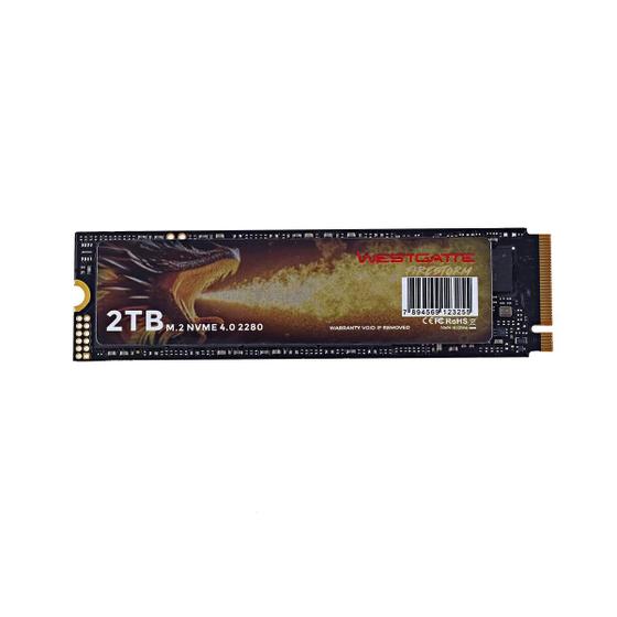 Imagem de Disco Sólido Interno (ssd) Westgatte 2tb M2 Nvme 4.0 Firestorm (ps5) Westgatte