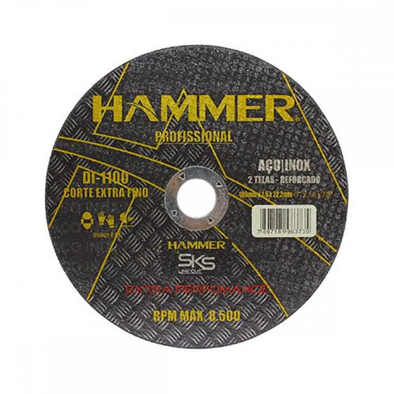 Imagem de Disco Sped/Inox Hammer 7X7/8X1.6