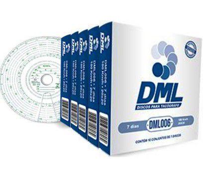 Disco Tacógrafo 7 Dias 180 KM (Kit Com 05 Caixas) DML006 Menor preço em Disco Tacógrafo 7 Dias 180 KM (Kit Com 05 Caixas) DML006