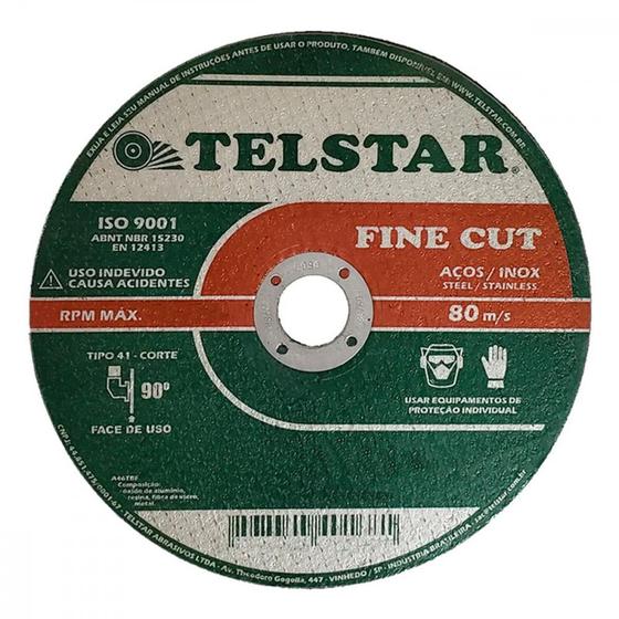 Imagem de Disco Tels.Inox/Ferro 9 X 2,0 X7/8 ./ Kit Com 5 Unidades
