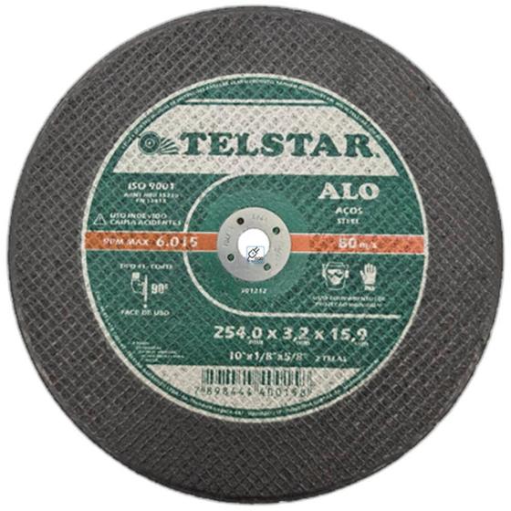 Imagem de Disco Telstar Corte Ferro C 10X5/8 - Kit C/5 PC