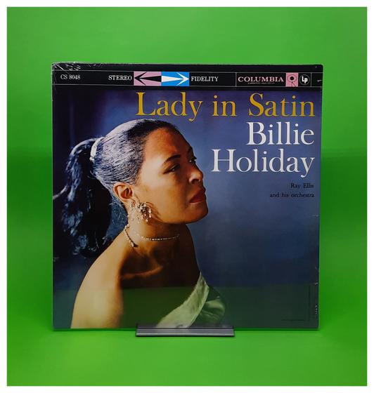 Imagem de Disco Vinil Lp Billie Holiday With Ray Ellis And His Orchestra  Lady In Satin Pronta-entrega