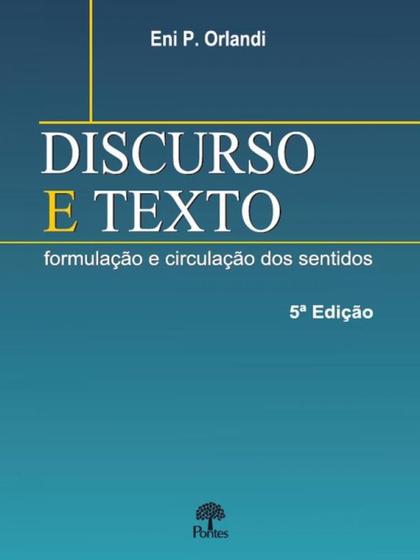 Imagem de Discurso e texto