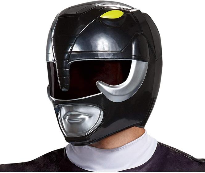 Imagem de Disfarce Adulto Black Ranger Capacete