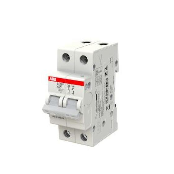 Imagem de Disjuntor Bipolar 20A 440V Curva C 5KA SJ202TC20 ABB