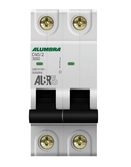 Imagem de Disjuntor Bipolar 2P 40A Curva C ALBR3 Alumbra