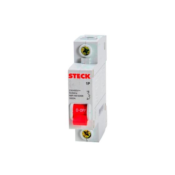 Imagem de Disjuntor Din Sdd1c70 Curva C Unipolar 70a Steck
