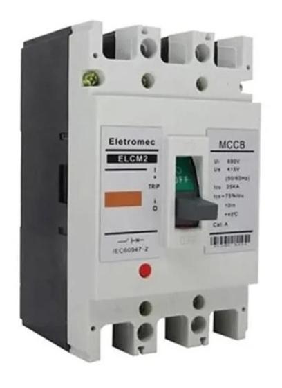 Imagem de Disjuntor Elcm2 63A 3P 20Ka 415V Eletromec