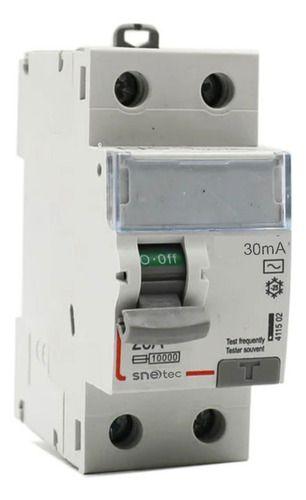 Imagem de Disjuntor Interruptor DR 10A - 63A 220V 30mA Snetec SDR2-63
