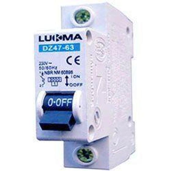 Imagem de Disjuntor monopolar curva c 70a - LUKMA