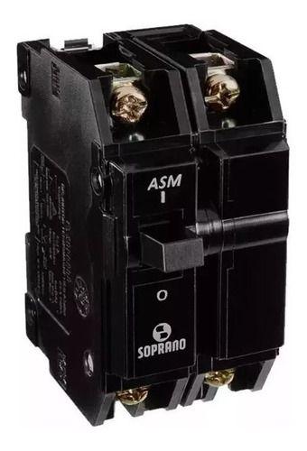 Imagem de Disjuntor Nema ASM2-B Bipolar 20A - Soprano