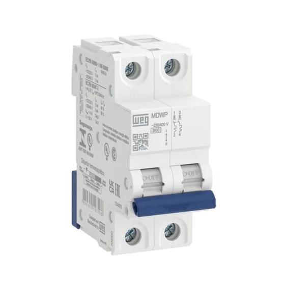 Imagem de  Disjuntor Termomagnético MDWP C 2 x 40A WEG