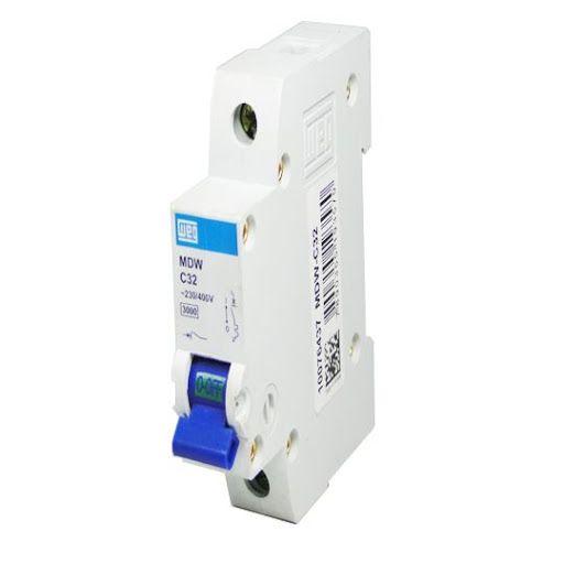 Imagem de Disjuntor termomagnetico mini mdw-c 32 a unipolar - cod. 10076437