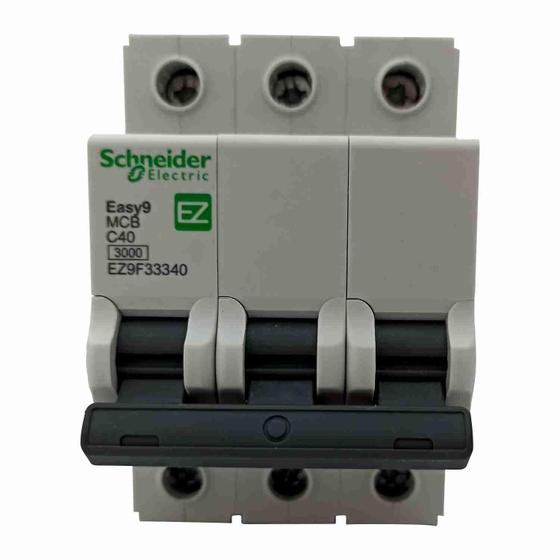 Imagem de Disjuntor Tripolar Din 40A Curva C - Schneider Electric