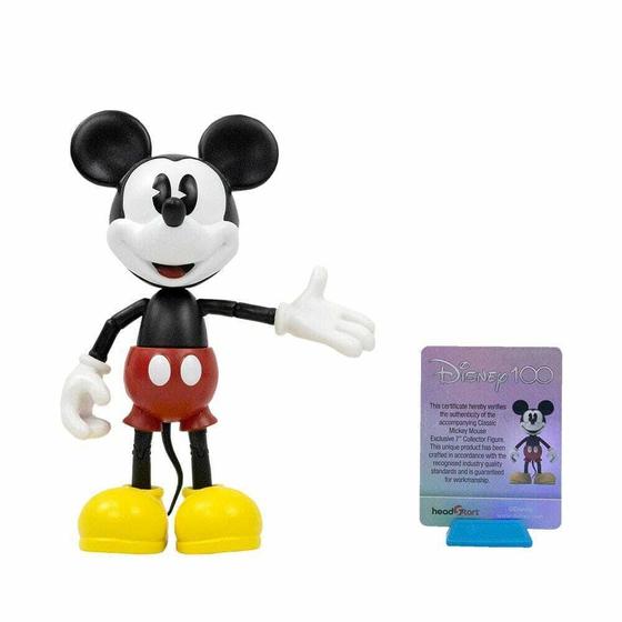 Imagem de Disney 100 Anos Boneco Mickey Mouse Classic F0129-5 Fun