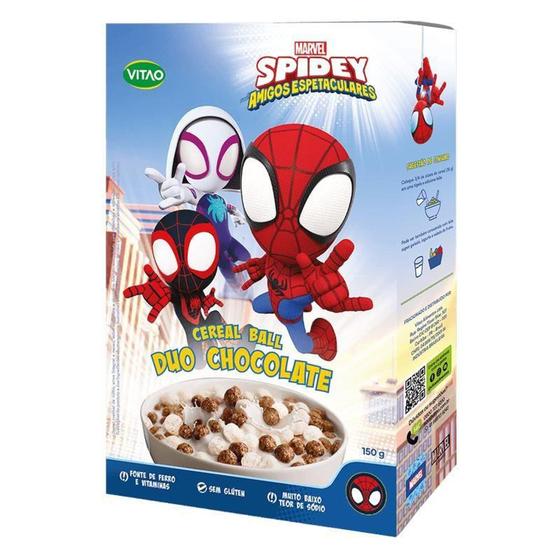 Imagem de Disney cereal ball duo chocolate sem gluten 150g - vitao