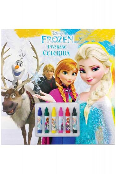 Imagem de Disney - diversao colorida - frozen - DCL DIFUSAO CULTURAL DO LIVRO (ITUPEVA)