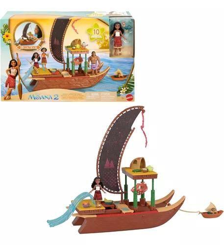 Imagem de Disney Moana 2  Canoa De Aventuras Da Moana  Mattel Jbt54