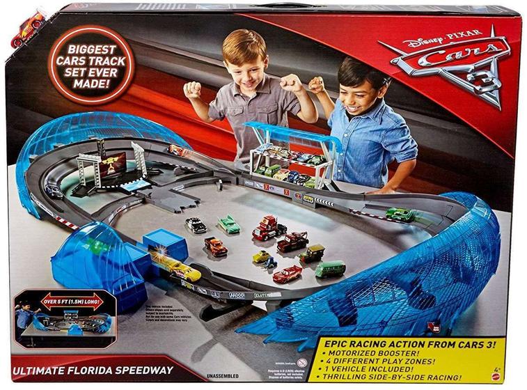 Disney Pixar Carros 3 Ultimate Florida Speedway - Carrinho de Brinquedo ...
