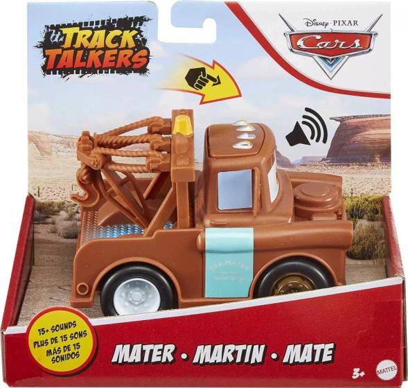 Imagem de Disney Pixar Carros C/ Som Track Talkers Personagens Mattel