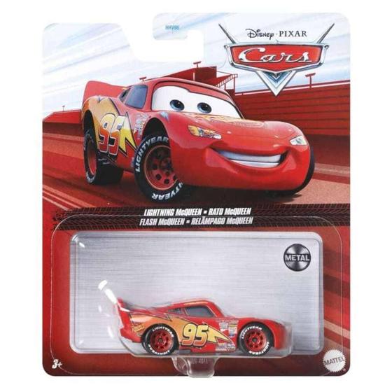 Disney Pixar Carros Relâmpago McQueen - Mattel - Carrinho de Brinquedo ...