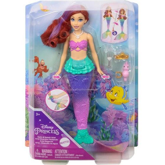 Imagem de Disney Princesa Boneca Ariel Cauda Magica Mattel HPD43
