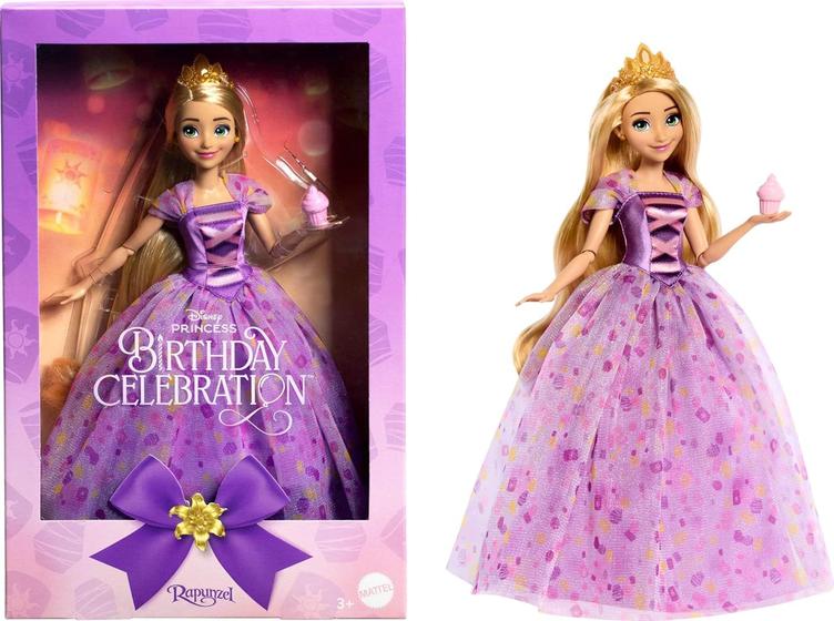 Imagem de Disney Princesa Rapunzel Birthday Celebration - Mattel