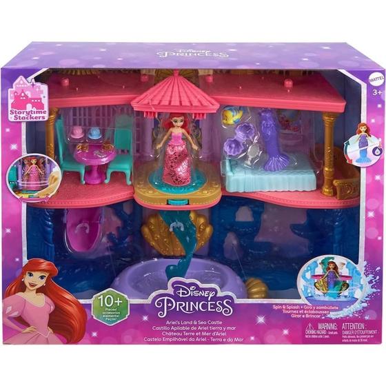 Imagem de Disney Princesas Castelo Empilhavel Da Ariel Mattel Hlw95