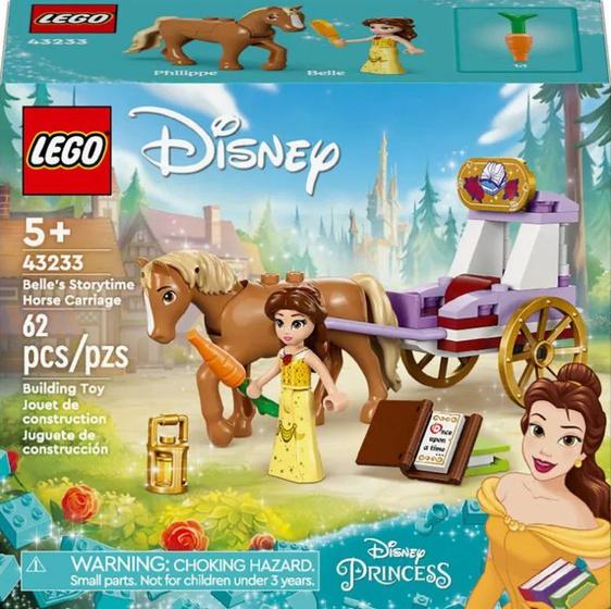 Imagem de Disney Princess Carruagem Da História Da Bela -  Lego 43233