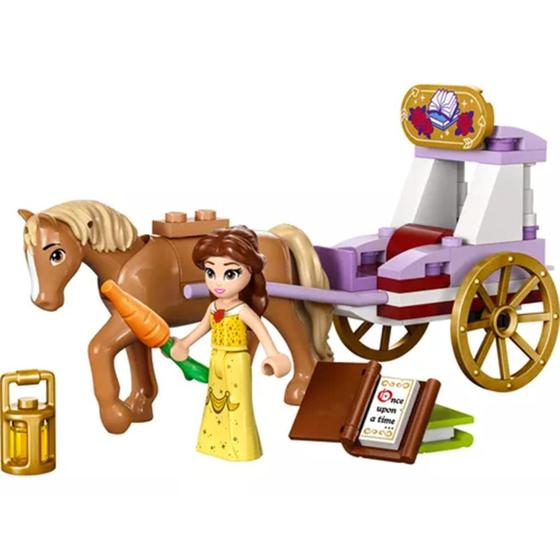 Imagem de Disney Princess Carruagem de Histórias da Bela Lego