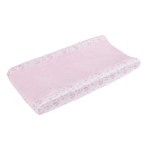 Imagem de Disney The Little Mermaid Pink and White Ariel Cute by Nature Super Soft Changing Pad Cover