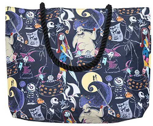 Imagem de Disney Tote Nightmare Antes do Natal Jack Skellington All Over Print Bag