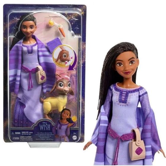 Imagem de Disney Wish Boneca Asha Aventura - Mattel HPX25