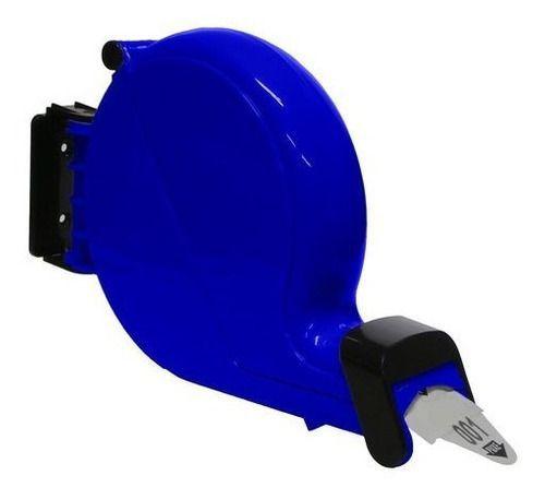 Imagem de Dispensador De Senha Manual Tipo Bico De Pato Azul